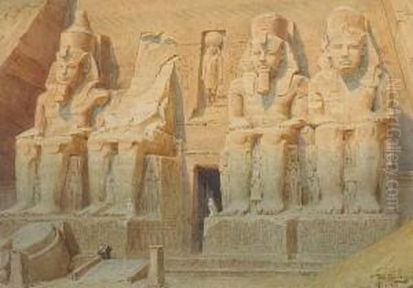 Der Felsentempel In Abu
Simbel. - view 1