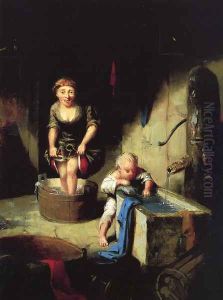 Wash Day by David Gilmour Blythe