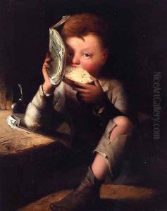 On the Sly Date unknown by David Gilmour Blythe