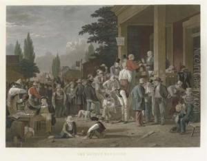 County Election by George Caleb Bingham