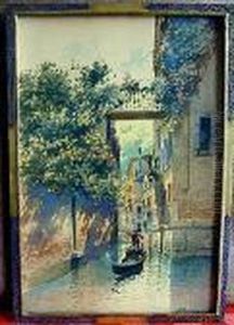 Gondolieron Canal by H. Biondetti