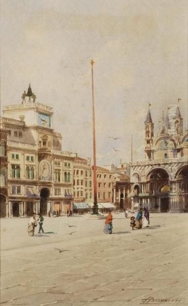 Piazza Con Figure - view 1
