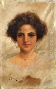 Ritratto Di Donna In Bianco