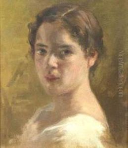 Testa Di Fanciulla by Nicola Biondi