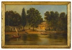 Boats On A River