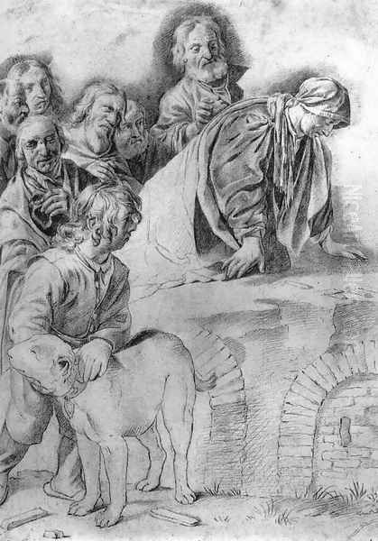 Joseph Receiving His Father and Brothers in Egypt 1655 - view 1