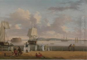 The Battery And Harbor, New York