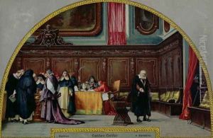 The Trial of Galileo Galilei by Nicholo Barabino
