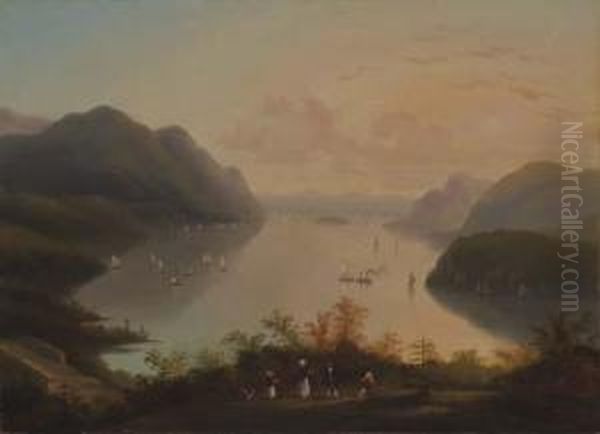 View Of The Hudson River Near West Point - view 1