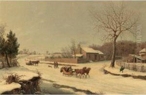 Sleigh Ride by Thomas Birch