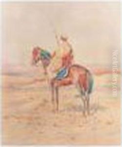An Arab Warrior by Alphonse Birck