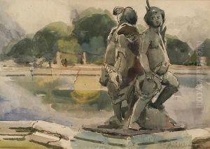 Statuary Versailles by Geoffrey Birkbeck