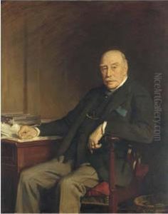 Portrait Of Charles Edward Barnett, Seated Portrait Of Charles Edward Barnett, Seated