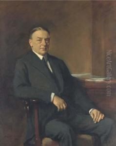 Portrait Of The Hon. Sir William H Goschen, K.b.e., Seated