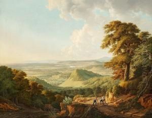 The Outskirts Of Basel, Schweiz by Peter Birmann