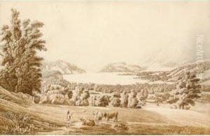 Lac Des Quatre Cantons
Lake Lucerne
Vue Des Evirons De Sursee
View Of The Surroundings Of Sursee by Peter Birmann