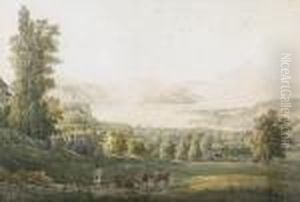 Ansicht Des Vierwaldstattersees. by Peter Birmann