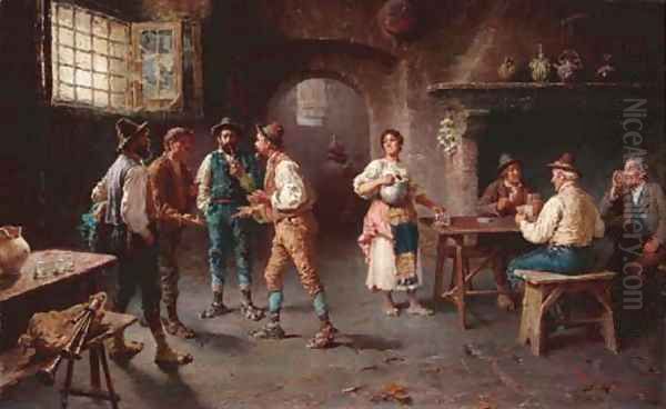 A Lively Discussion - view 1