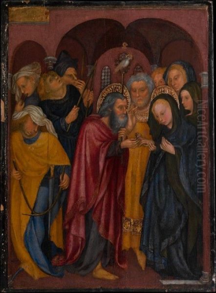 The Marriage of the Virgin ca 1430 - view 1