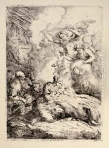 The Nativity With Angels