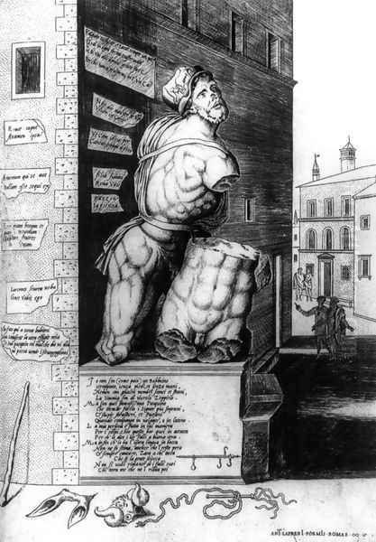 Pasquino c. 1550 - view 1