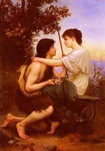 Idylle (or Daphnis and Chloe) by Camille Felix Bellanger