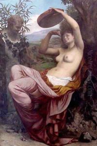 Bacchante by Camille Felix Bellanger