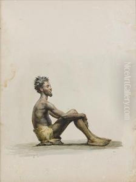 Three Studies Of North African Men - view 1