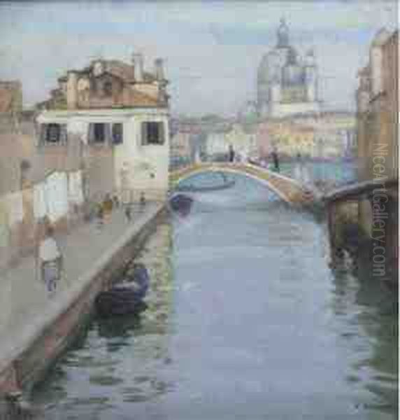Bridge Before The Salute, Venice - view 1