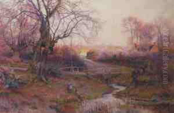 Fishing By A Country Lane - view 1