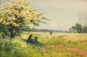 A Picnic In The Meadows by Walter Follen Bishop