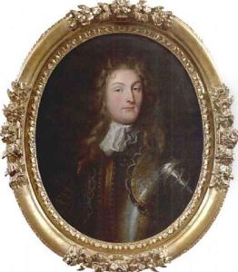 Portrait de Louis de Bourbon, prince de Conde dit Monsieur le duc by Jean Baptiste Bonnart