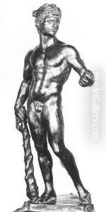 Hercules with the Apple of the Hesperides