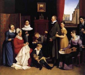 The Begas Family 1821 by Carl the Elder Begas