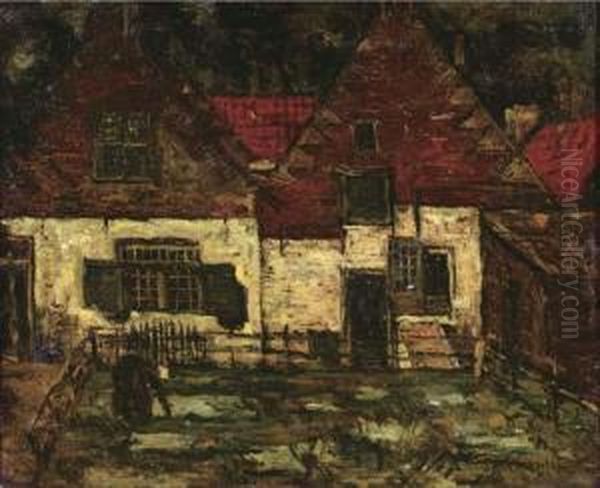 Oude Huizen Met Bleekveldje - view 1