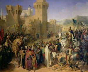 Ptolemais given to Philip Augustus by Merry Joseph Blondel