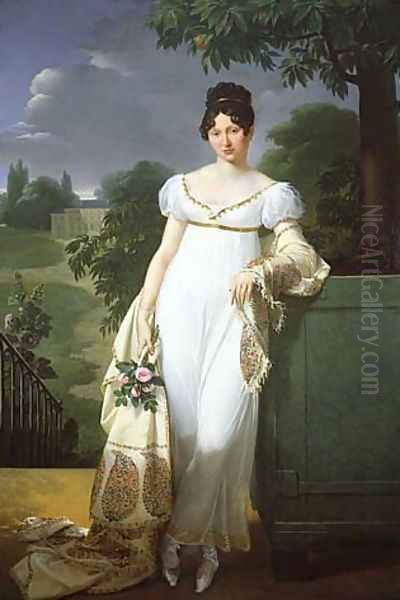 Portrait of Félicité-Louise-Julie-Constance de Durfort, Marechale de Beurnonville (10 June 1782 - 7 February 1870) 1808 - view 1