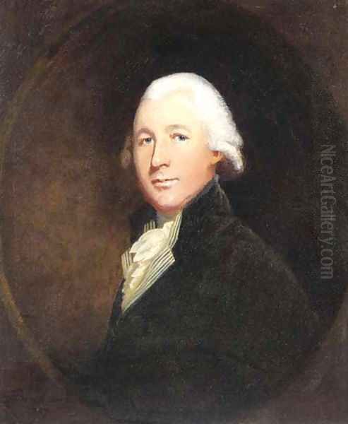 Portrait of a gentleman by Thomas Beach