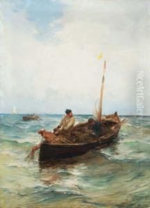 Bringing In The Catch by Paul Bistagne