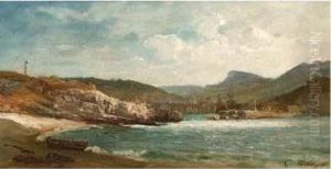 L'entree Du Port De Cassis. by Paul Bistagne