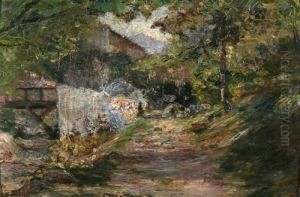 In Prossimita Delle Cascate by Leonardo Bistolfi