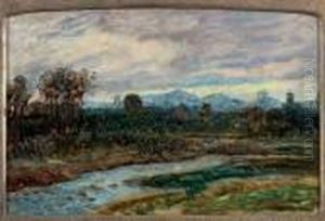 Paesaggio Con Torrente by Leonardo Bistolfi