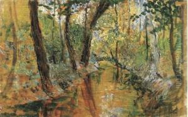 Paesaggio Con Ruscello - view 1