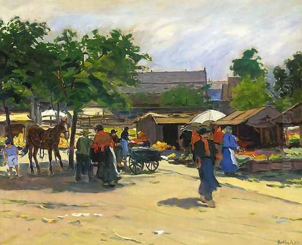 At the Market - view 1