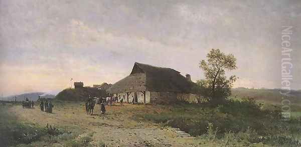 Landscape with an Inn - view 1