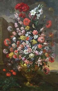 Lilies, tulips, carnations