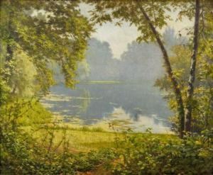 L'etang Derriere Les Arbres