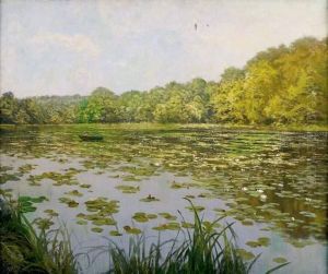 Les Nympheas by Henri Biva