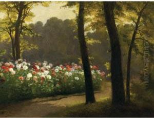 L'allee Fleurie by Henri Biva