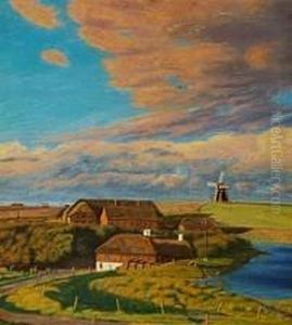 Landscape With A Windmill